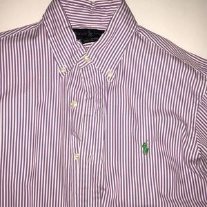 Polo Ralph Lauren Dress Shirt; Custom Fit